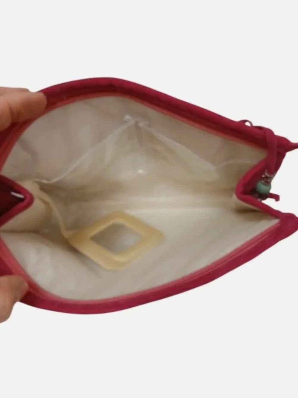 N/A fringed clutch